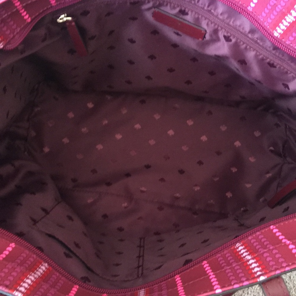 Kate Spade Kelsey Heart Print Tote NWT - Picture 7 of 16
